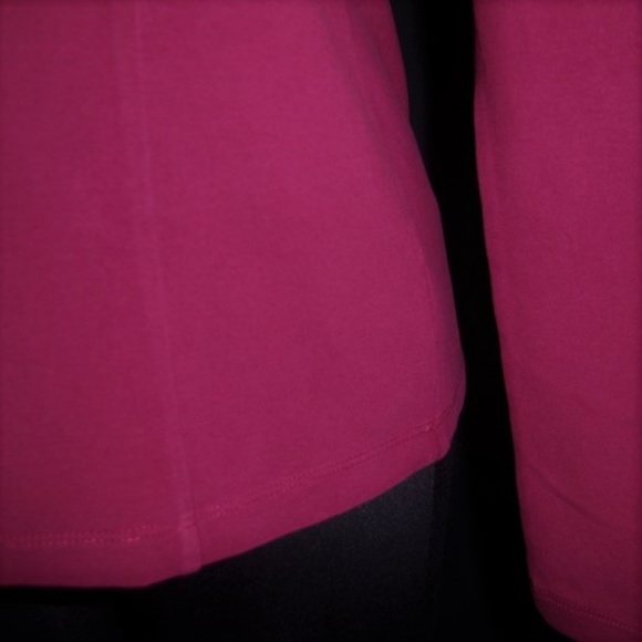NEW Eddie Bauer Long Sleeve Beet Colored Top Size - Picture 4 of 6